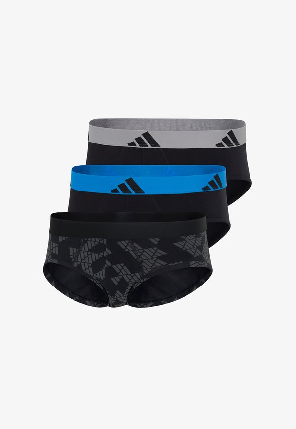 adidas Sportswear 3ER PACK ACTIVE FLEX  SLIP - Briefs - schwarz multicolor