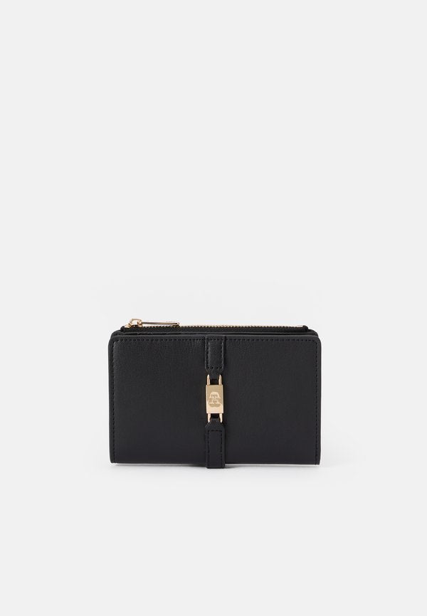 Tommy Hilfiger TH MONOGRAM BIFOLD WALLET - Wallet - black