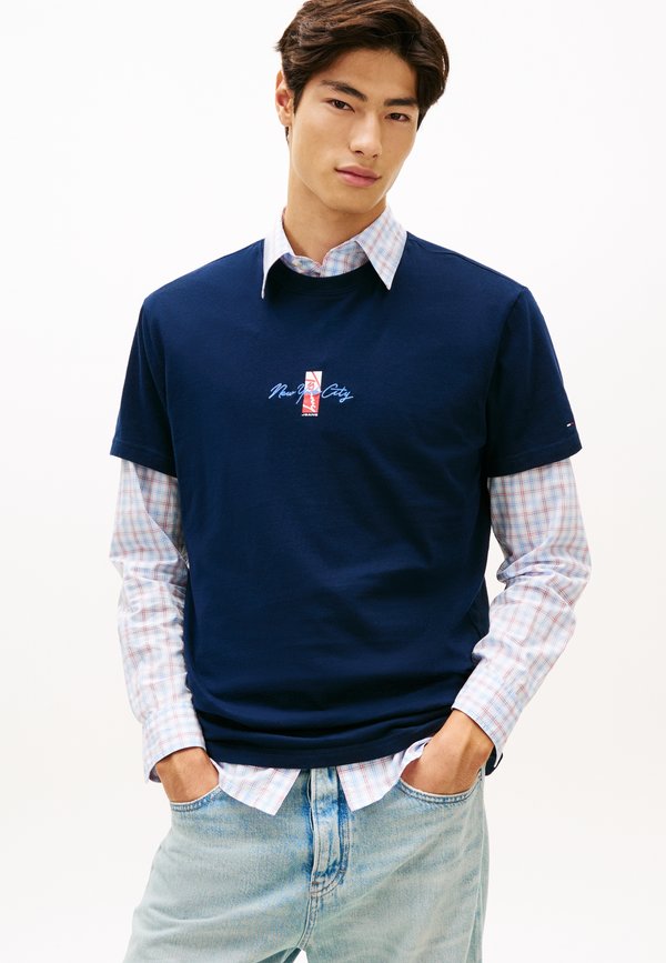 Tommy Jeans LOGO JERSEY CREW NECK T-SHIRT