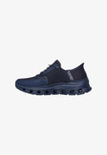Skechers GLIDE STEP PRO - Trainers - dark navy mesh trim