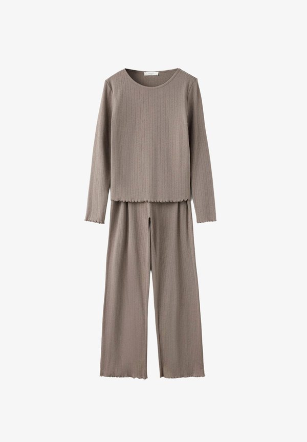 Mango ADULT SET - Pyjama set - brown