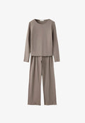 Mango ADULT SET - Pyjama set - brown