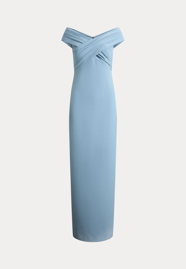 Lauren Ralph Lauren CREPE OFF-THE-SHOULDER GOWN