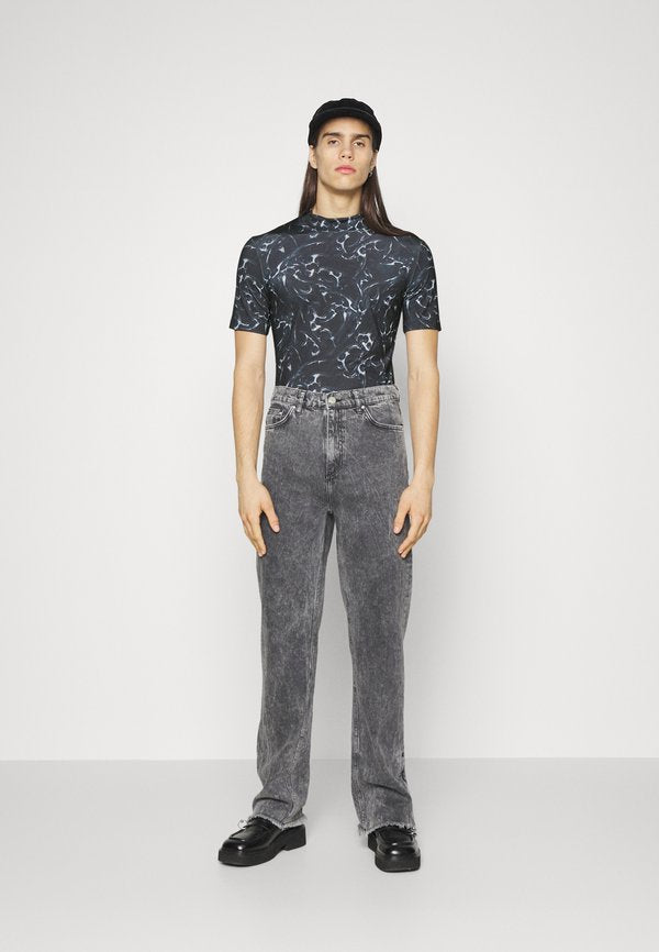 Han Kjøbenhavn CHROME TRIBAL STRETCH TURTLENECK SHORT SLEEVE