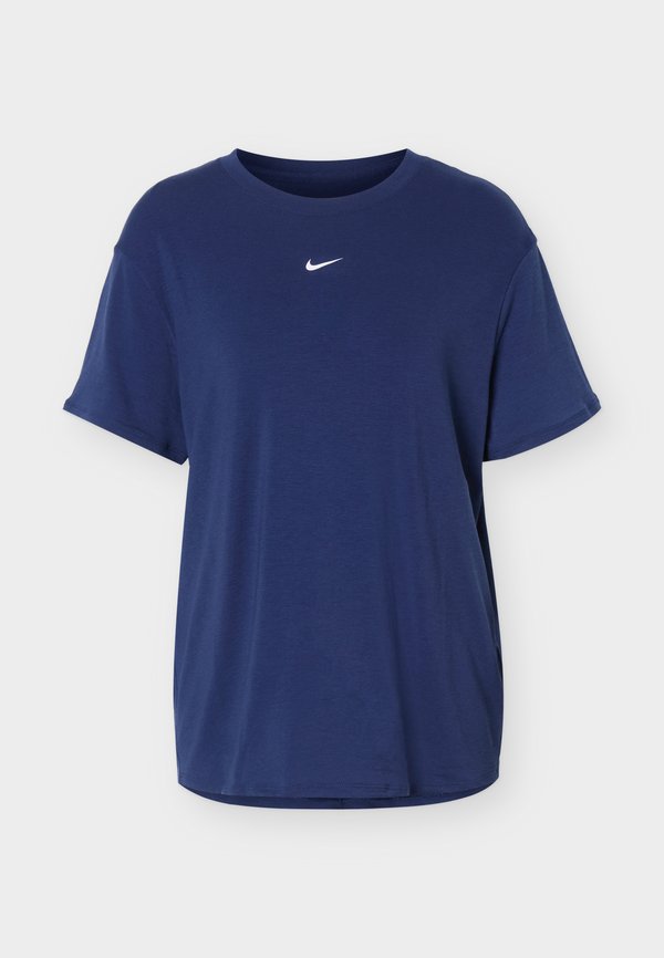 Nike Performance ONE RELAXED - Sports T-shirt - midnight navy/white