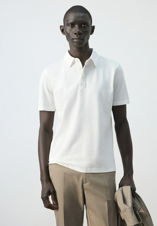 Mango Polo shirt - white