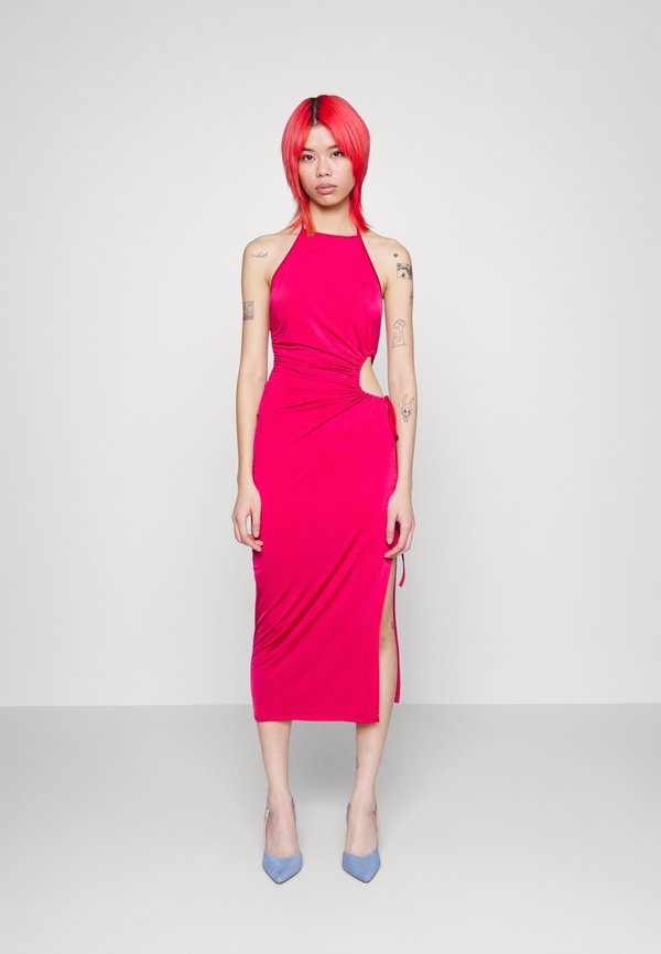 WAL G. KANDY CUT OUT MIDI DRESS