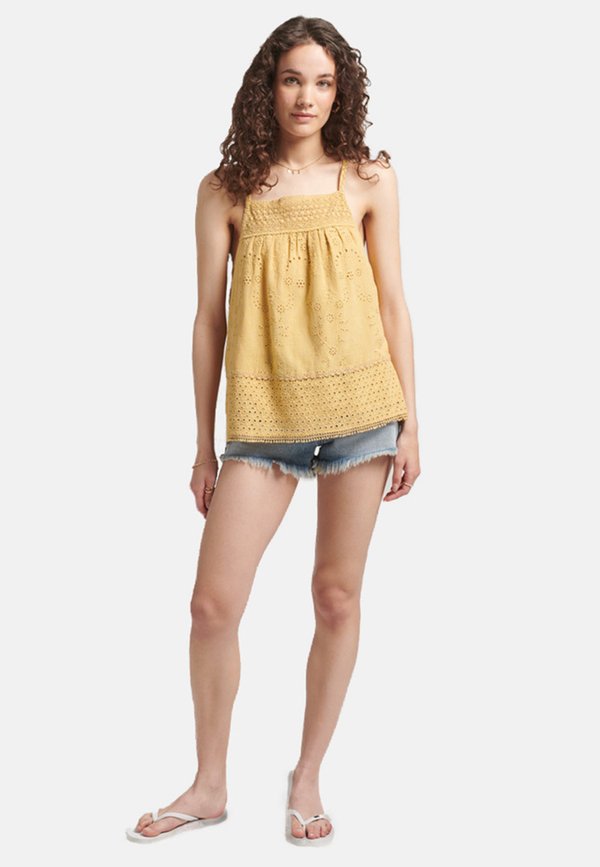 Superdry & Co VINTAGE WOVEN LACE CAMI