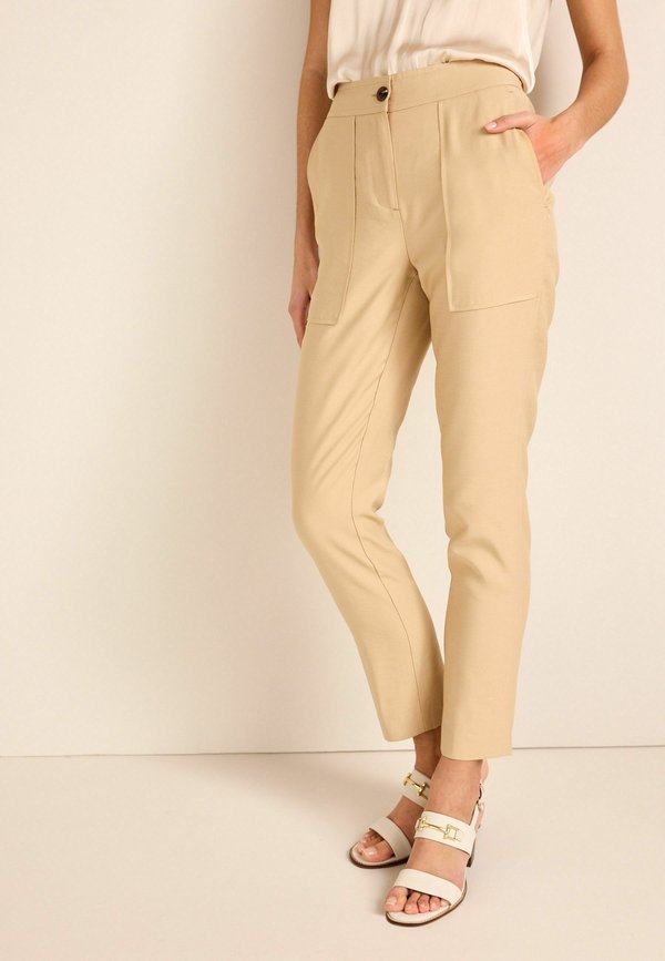 Next TAILORED UTILITY DETAIL TAPER TROUSERS