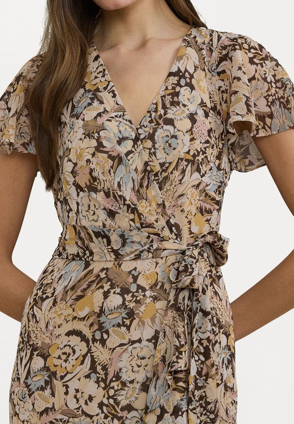 Lauren Ralph Lauren FARRYSH POLY CRINKLE GOWN