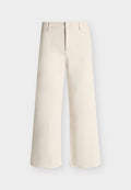 Tommy Hilfiger WIDE LEG WASHED ESSENTIAL - Wide Leg - muslin