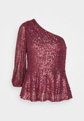 JDY JDYCARMEN ONE SHOULDER GLITTER