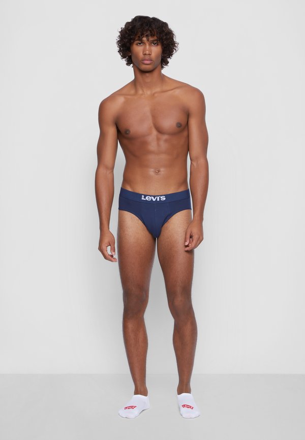 Levi's® MEN SOLID BASIC BRIEF 2 PACK - Briefs - navy