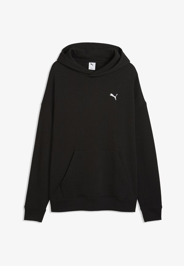 Puma ESSENTIALS OVERSIZED HOODIE - Hoodie - black
