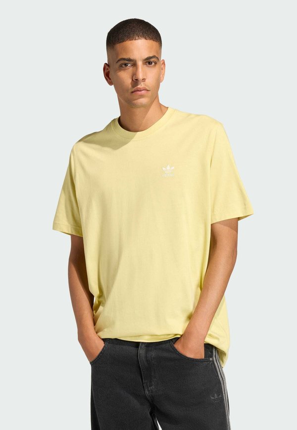 adidas Originals ADIDAS ORIGINALS ESSENTIAL LOOSE SHORT SLEEVES TEE - Basic T-shirt - powder yellow