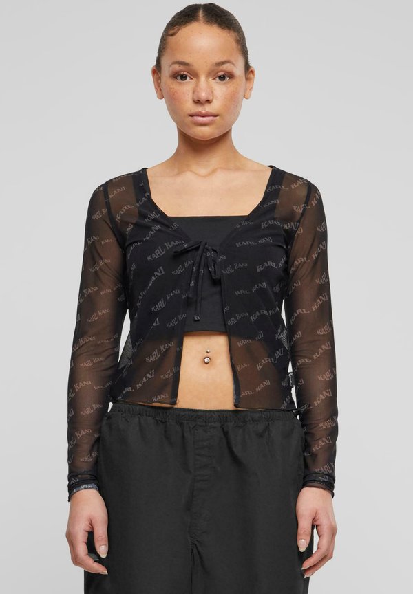 Karl Kani CHEST SIGNATURE FRONT TIE LS