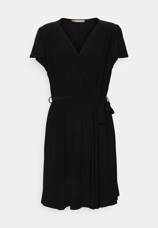 Anna Field Petite by Zalando FRILLED CAP SLEEVES FLARED DRESS