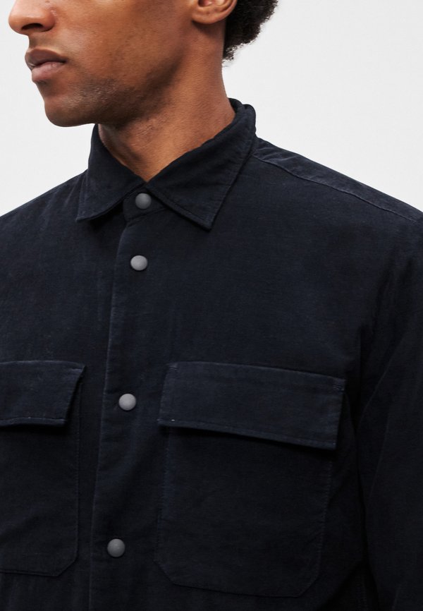 Marc O'Polo OVERSHIRT WITH PADDING FLAP AND SIDE POCKETS STRAIGHT HEM