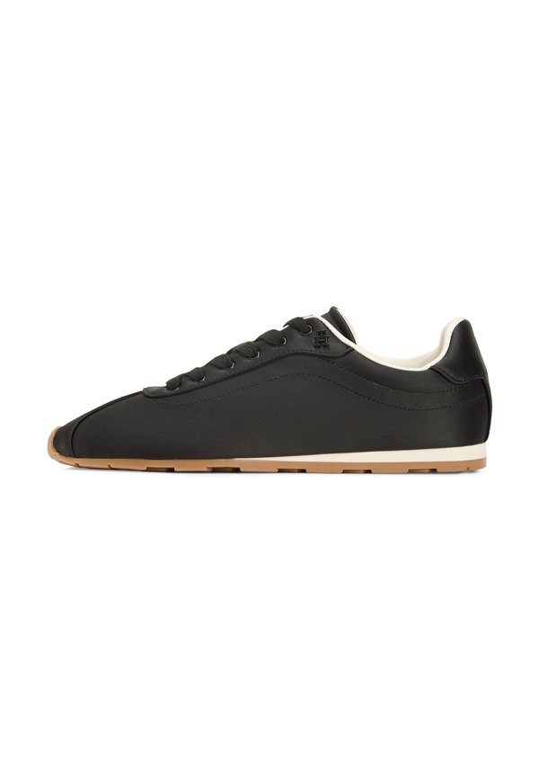 Tommy Hilfiger TH MONOGRAM SATIN TRAINERS