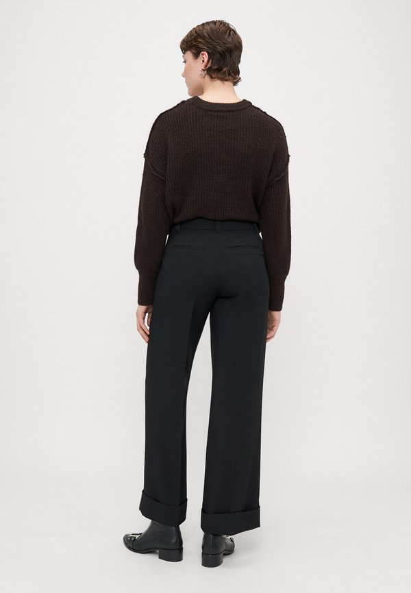 Gina Tricot Tall MID WAIST WIDE TROUSERS