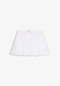 Bershka MINI SKIRT WITH BOW WAIST TIE - A-line skirt - white
