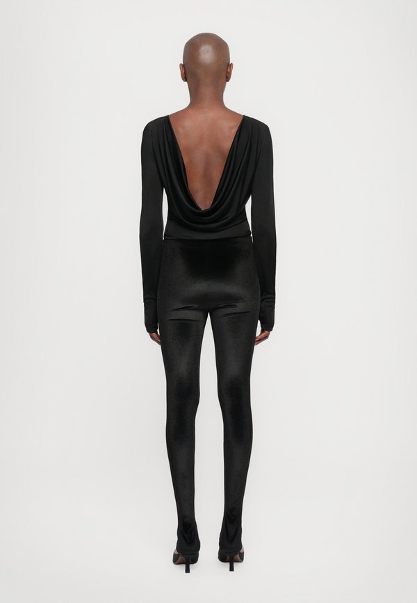 David Koma LONG SLEEVE OPEN BACK