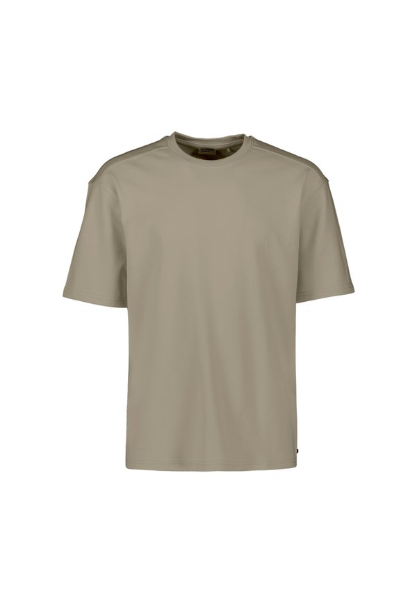 NO EXCESS INTERLOCK WITH ROUND NECK