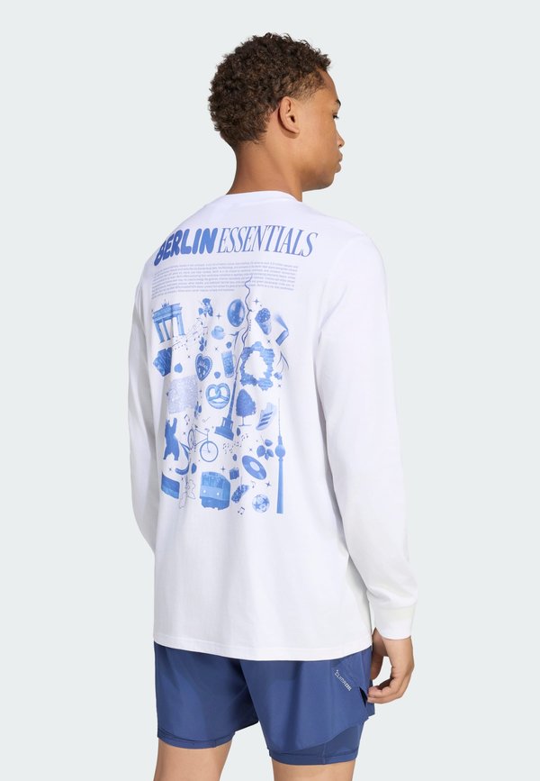 adidas Performance BER26 ESS LS M - Long sleeved top - white