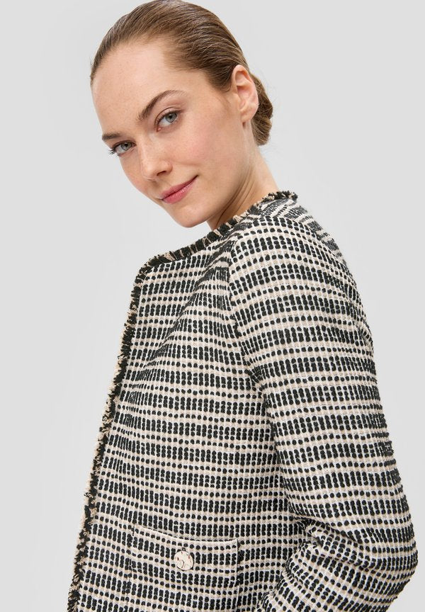 s.Oliver BLACK LABEL BOUCLÉ MET EEN RECHT