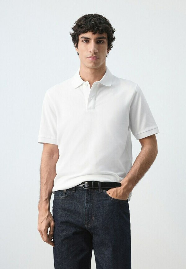 Mango ADULT - Polo shirt - white