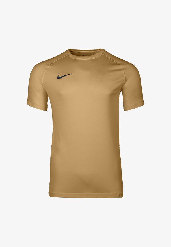 Nike Performance Sports T-shirt - gold/schwarz
