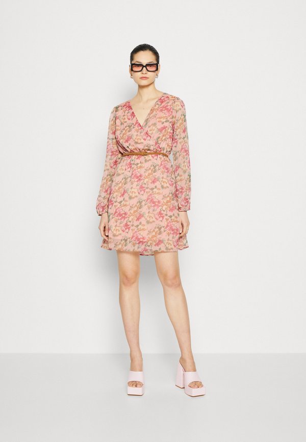 ONLY ONLMEDINA WRAP BELTED DRESS