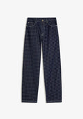 Bershka MENSWEAR DROP 8 - TROUSERS - Trousers - dark blue