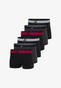 adidas Sportswear 6-PACK - Trunks - schwarz/grau