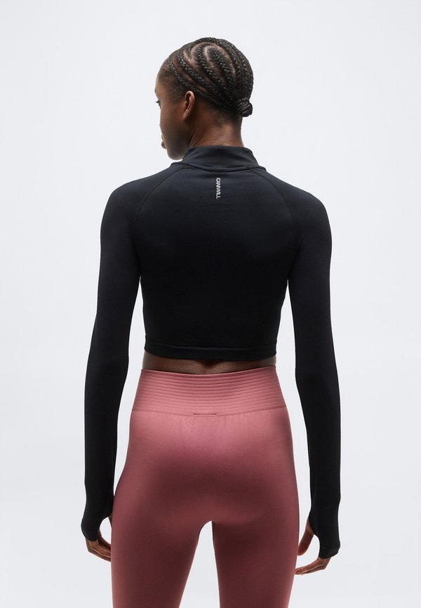 ICANIWILL DEFINE SEAMLESS CROPPED ZIP JACKET