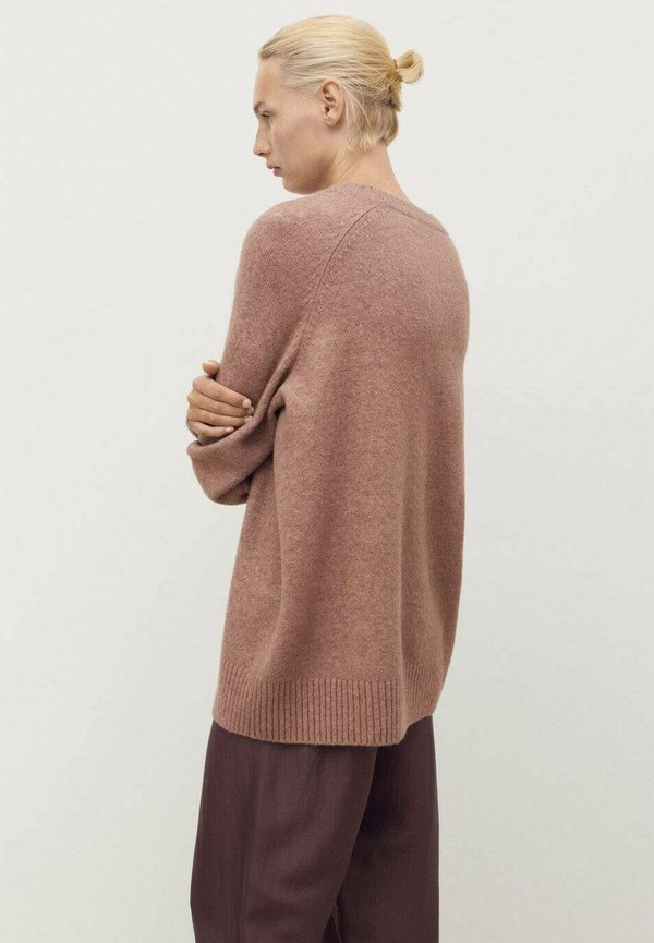 Mango ROUND-NECK - Jumper - brown
