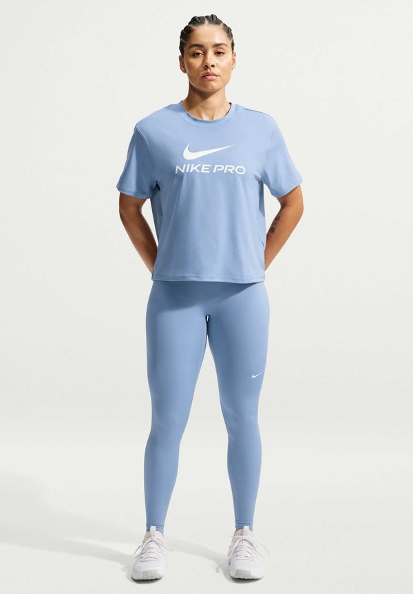 Nike Performance W NP DF 365 MR TIGHT USM - Leggings - work blue/(white)