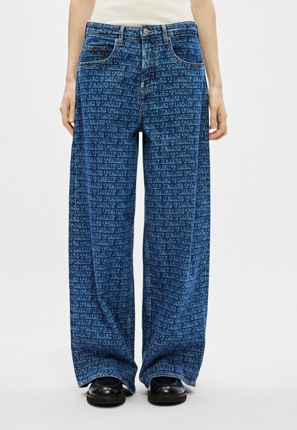 Tommy Jeans SPELL-OUT MID RISE LOOSE JEANS