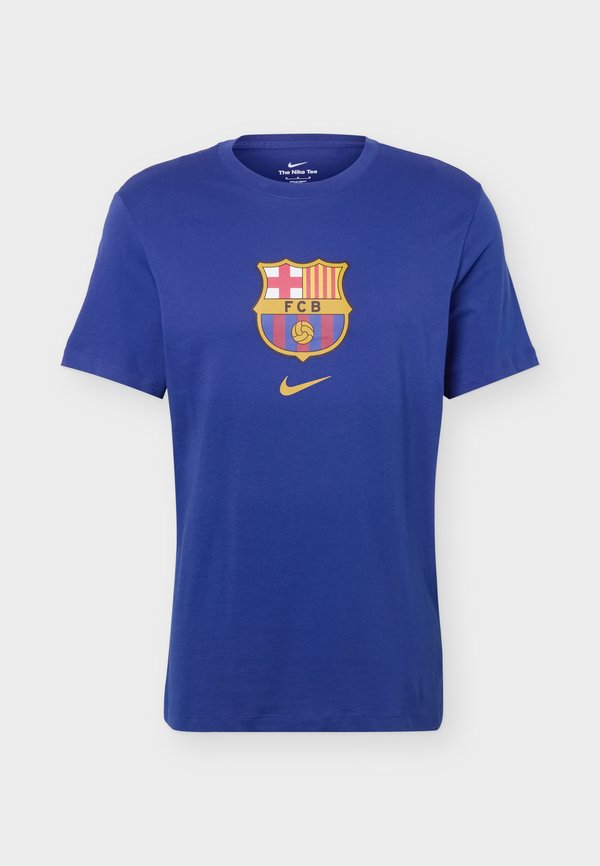 Nike Performance FC BARCELONA CREST TEE - Club wear - deep royal blue