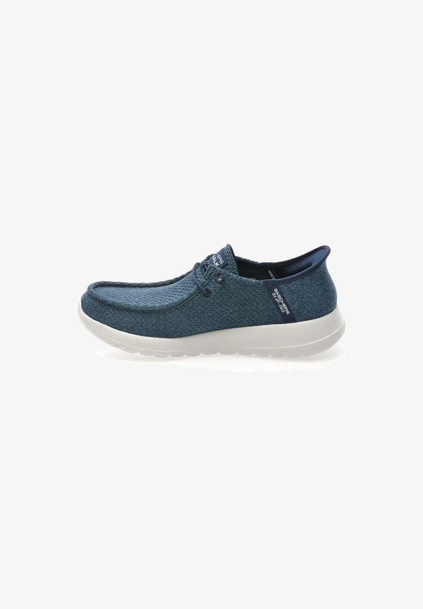 Skechers GO WALK MAX - Trainers - navy textile