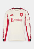 adidas Performance LIVERPOOL FC 25/26 AWAY JERSEY LONGSLEEVE - Club wear - white