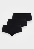 Puma WOMEN MAINLINE MINI 3 PACK - Boyshorts - black