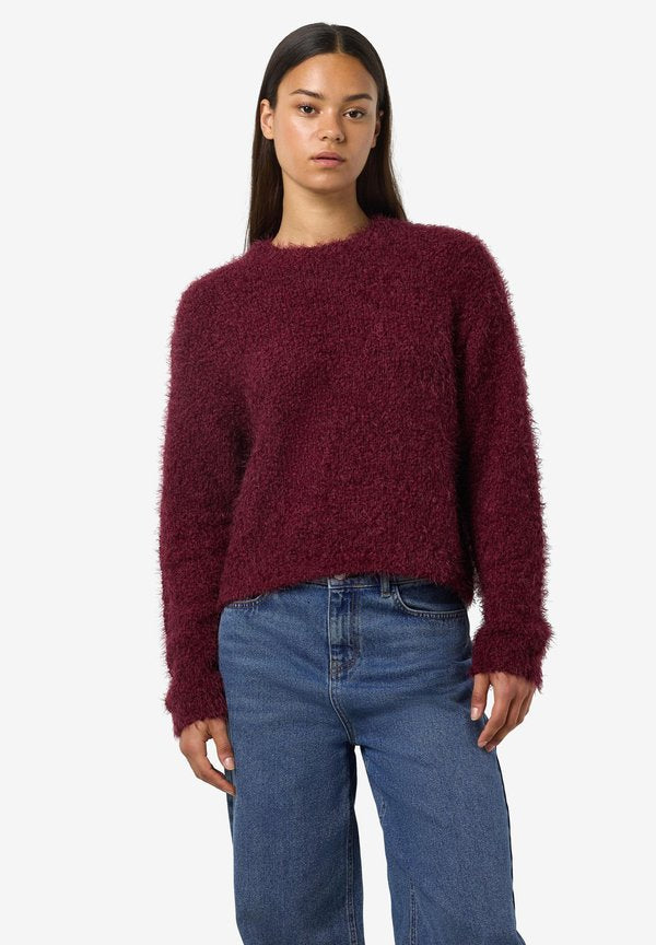 Noisy May NMSASSY L/S O-NECK KNIT FWD NOOS