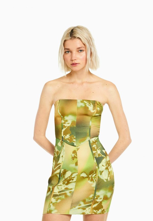 Bershka BANDEAU PRINT MINI