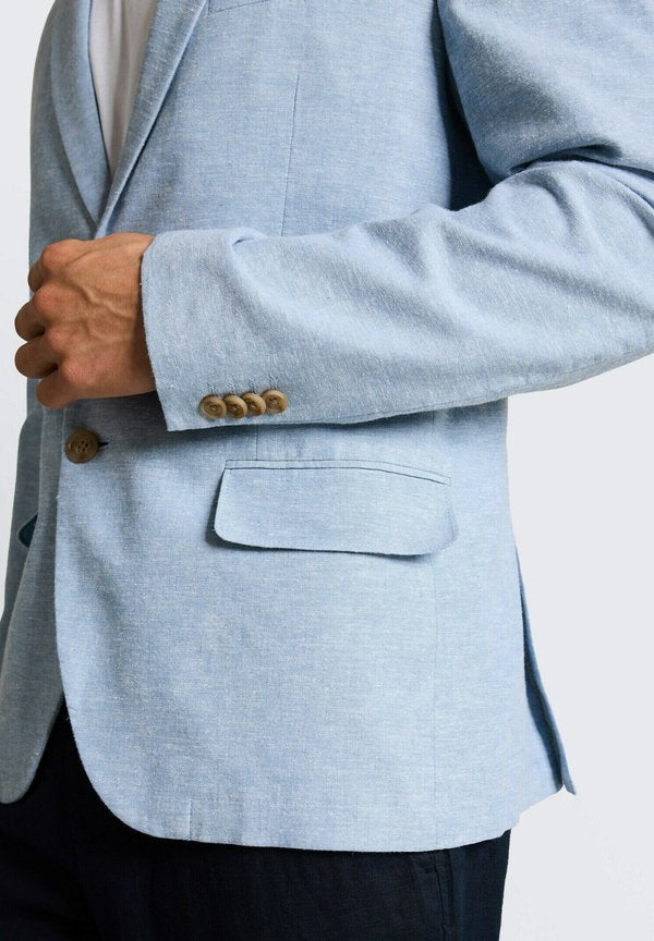 TOM TAILOR TOM TAILOR BLAZER SAKKO MIT LEINENANTEIL