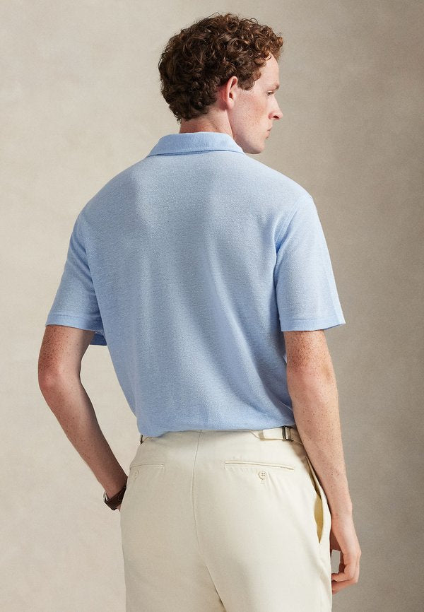 Polo Ralph Lauren STANDARD FIT LINEN PIQUÉ POLO SHIRT