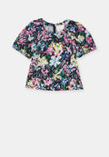 3.1 Phillip Lim FLOWERWORKS BLOOM SCOOP NECK TOP