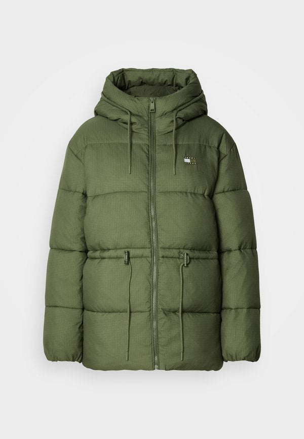 Tommy Jeans HOODED MIDI PUFFER