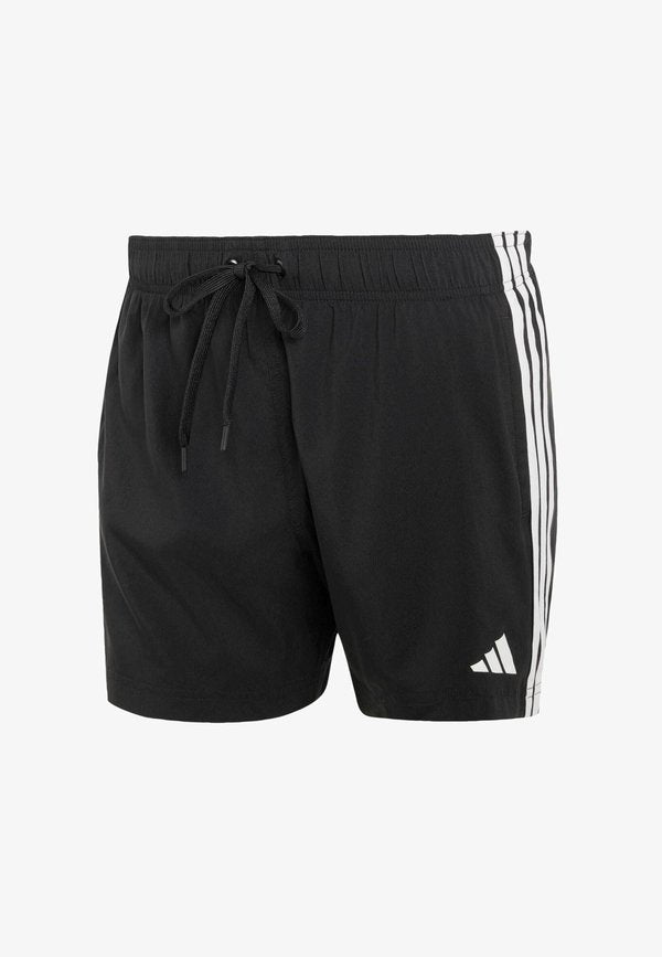 adidas Sportswear ADIDAS SPORTSWEAR 3 STRIPES SWIM SHORTS 5 INCH - Swimming shorts - black   white