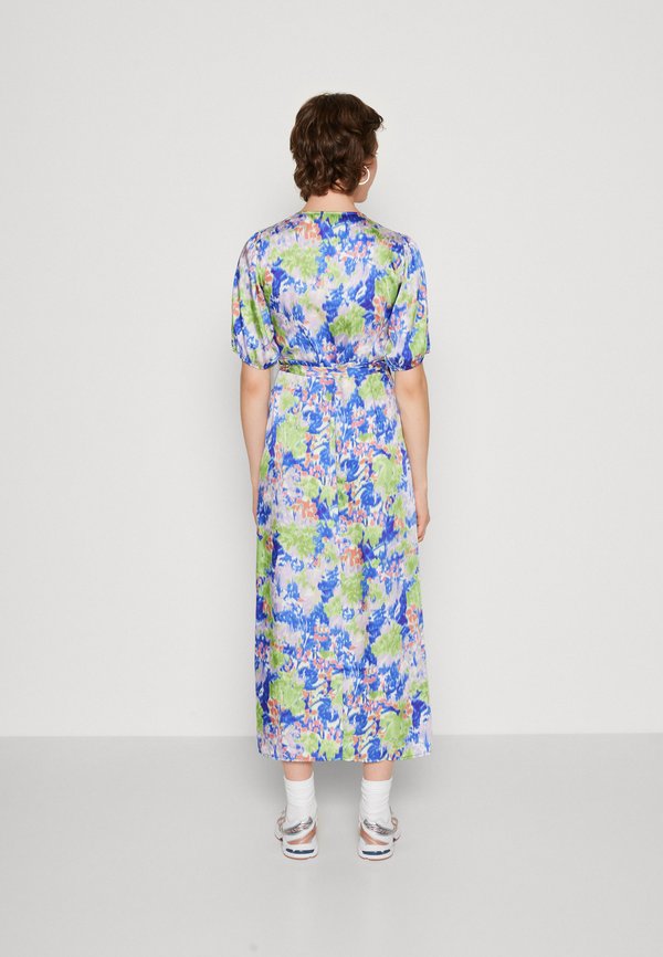 VILA VILAILA 2/4 WRAP MIDI DRESS